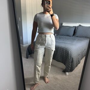 PACSUN Beige Cargo Pants